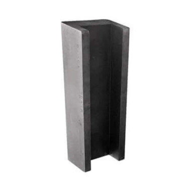 Huth 1000 Square Back Shoe, 3/4" - 1-1/2"