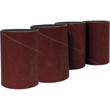 JET Tools 575941 Sanding Sleeves, 3" x 5-1/2", 60 Grit (4 pack)