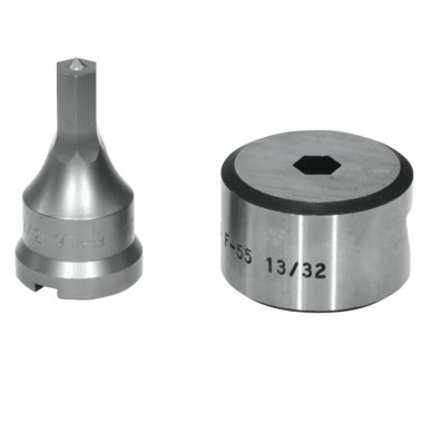 Edwards PDH3/8 3/8" Hex Punch & Die Set with Key-Way
