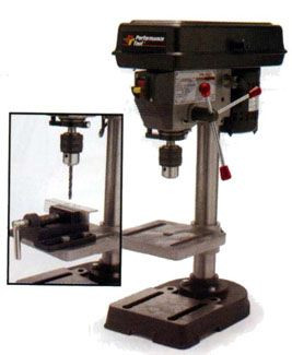 5 Speed, 1/3 HP Bench Top Drill Press