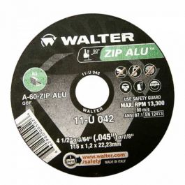 Walter ZIP ALU 4-1/2" Cut-Off Wheel