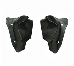 1987 - 1992 Camaro Convertible Door Jam Upper Rear Lock Pillar Weatherstrip Rubber Seals, Pair