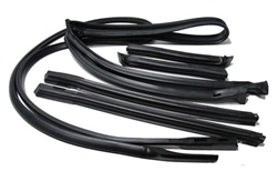 1987 - 1992 Camaro Convertible Top Rubber Weatherstrip Kit