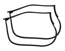 1993 - 2002 Camaro Door Frame Rubber Weatherstripping Coupe Hardtop, Pair