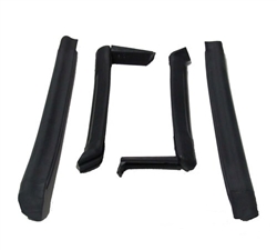 1994 - 2002 Camaro Convertible Top Frame Rubber Weatherstripping Seals, 4 Piece Set