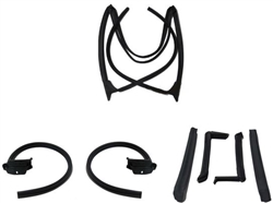 1994 - 2002 Camaro Convertible Top Frame and Door Rubber Weatherstripping Seal Kit
