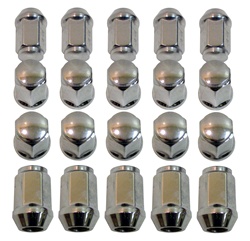 Camaro Lug Nut Set, 7/16 Conical Seat, 20 Pieces