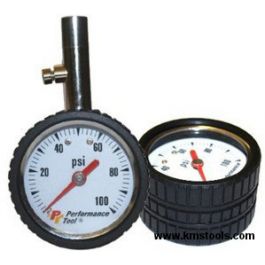 Performance Tool Dial Tire Gauge