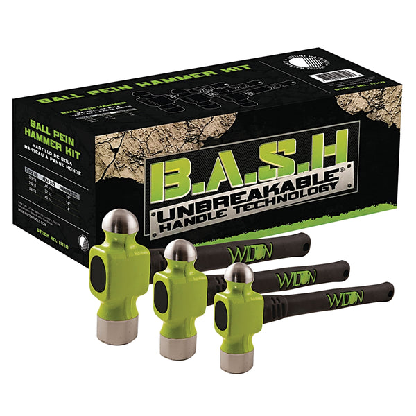 B.A.S.H 3-PC Ball Pein Kit WIL11110