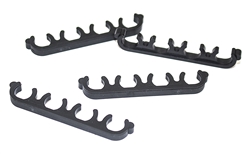 Camaro Spark Plug Wire Separators, Four Row, Set Of 4