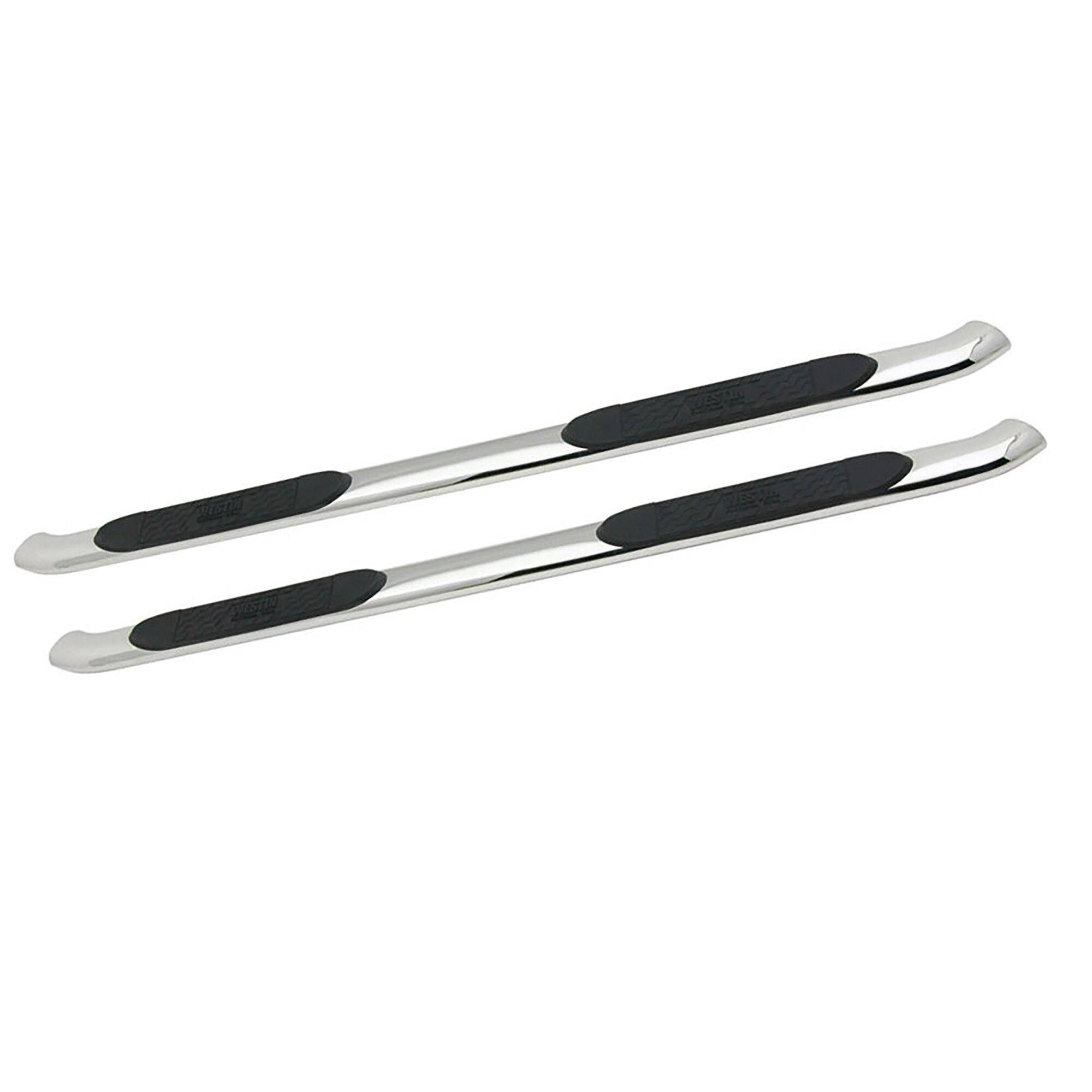 Westin Platinum 4 Oval Nerf Step Bars for 05-23 Toyota Tacoma Double Cab