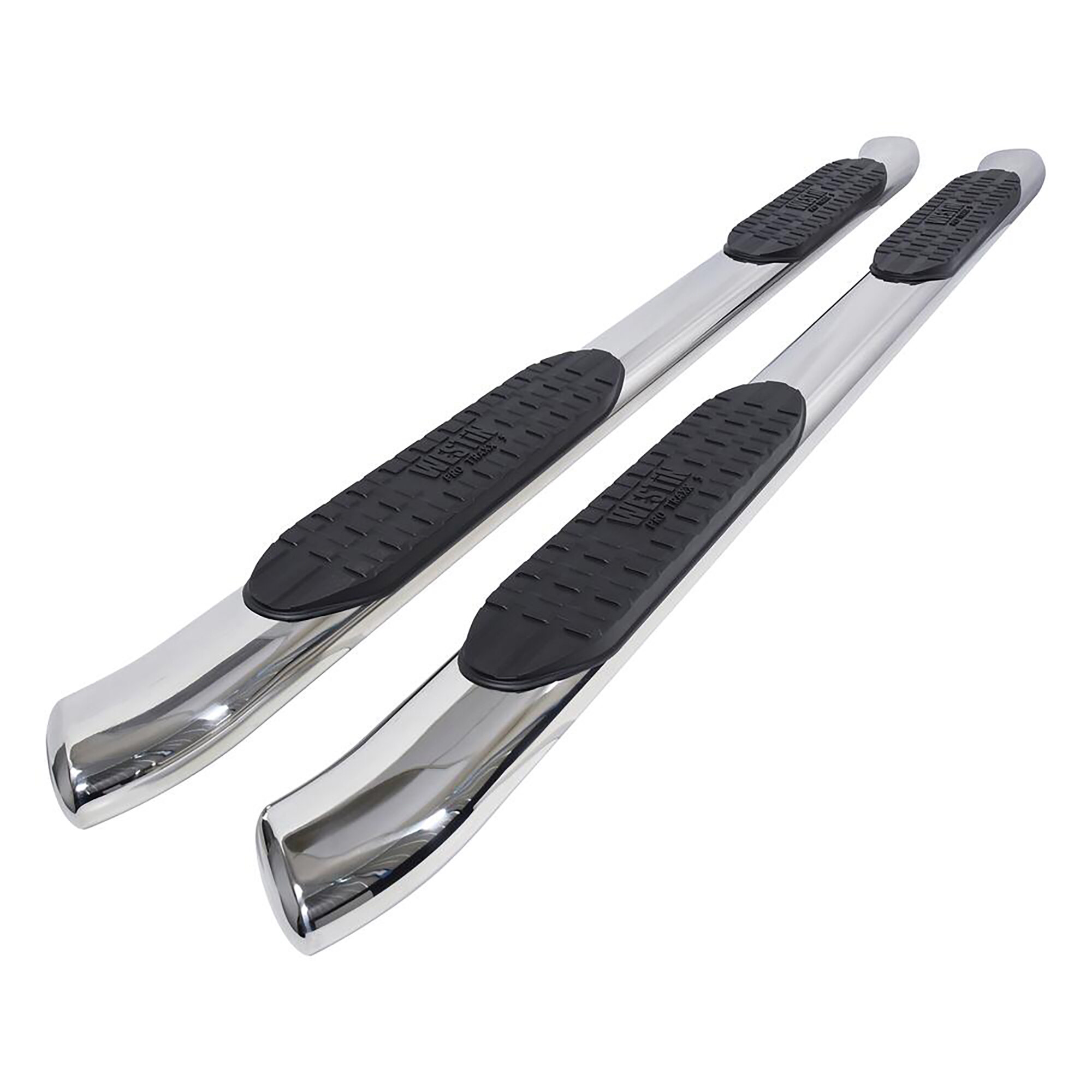 Westin  Pro TRAXX 5 Oval Nerf Step Bars for 05-26 Toyota Tacoma Double Cab