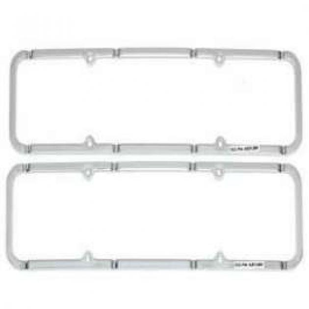 Camaro Valve Cover Hold Downs, Small Block, Chrome, Perimeter, 1967-1986