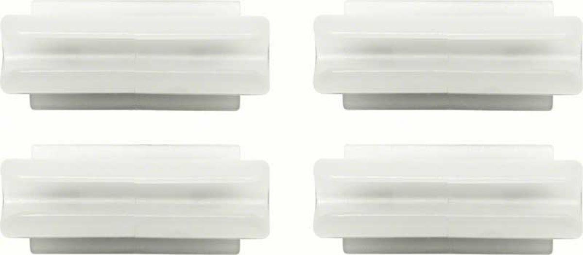 Redline Restomotive 1967-1969 Camaro / Firebird & 1968-1972 Nova 4 Piece Headliner Center Bow Clip Set