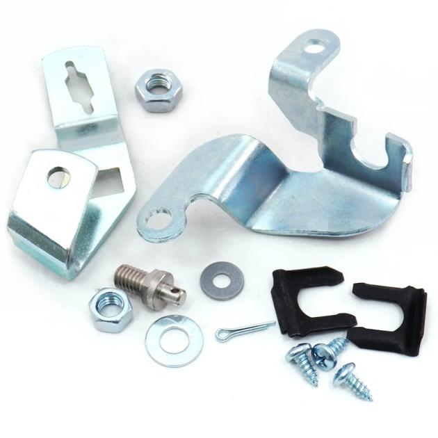 Shiftworks 1968-1972 Chevrolet 3-Speed Transmission Connection Kit With Factory Style Lever And Pan Bracket C401