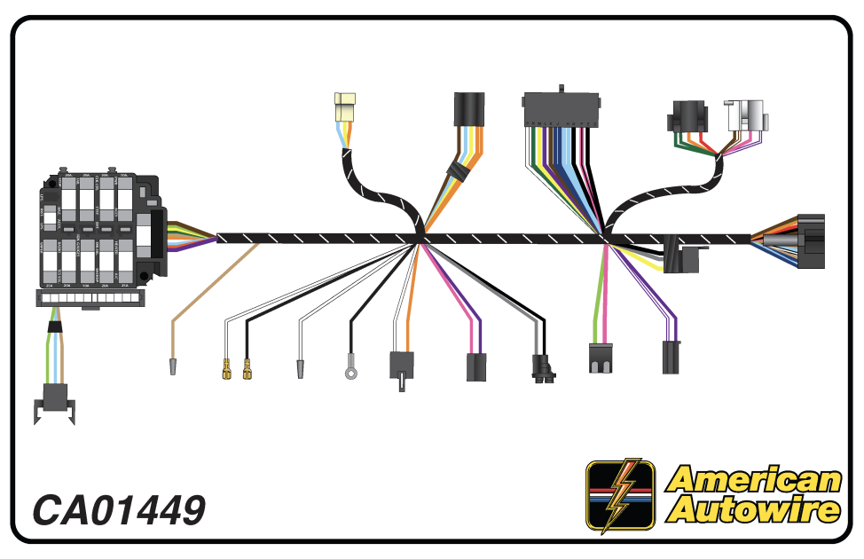 American Autowire 1970 Chevrolet Camaro Dash Harness CA01449