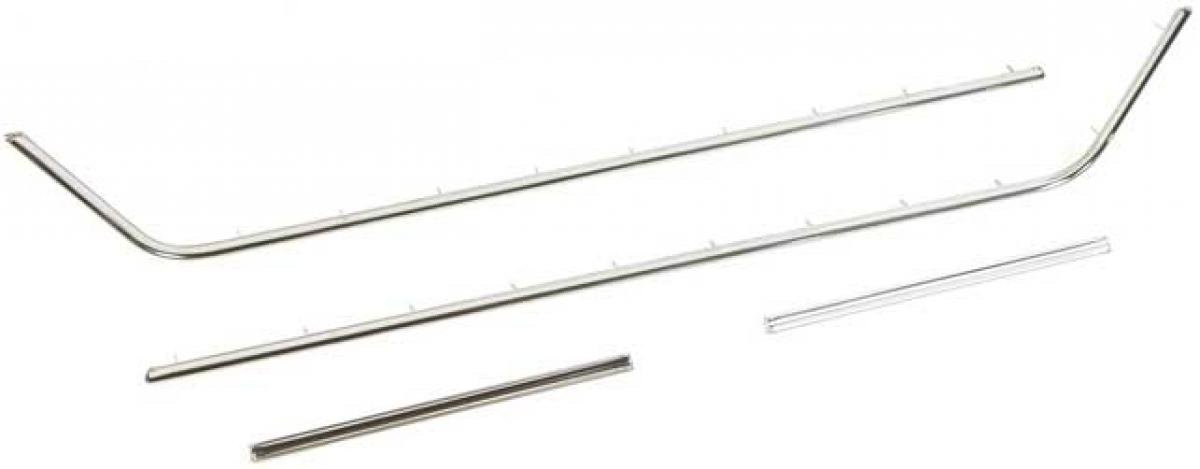 1968-69 Camaro, Door Panel Molding Kit, Convertible, Deluxe Interior, 6 Piece Set