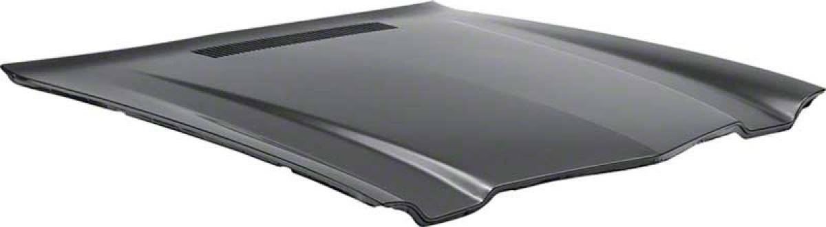 1970-81 Camaro, Standard Hood Assembly, Bolt-On, Stamped Steel, EDP Coated