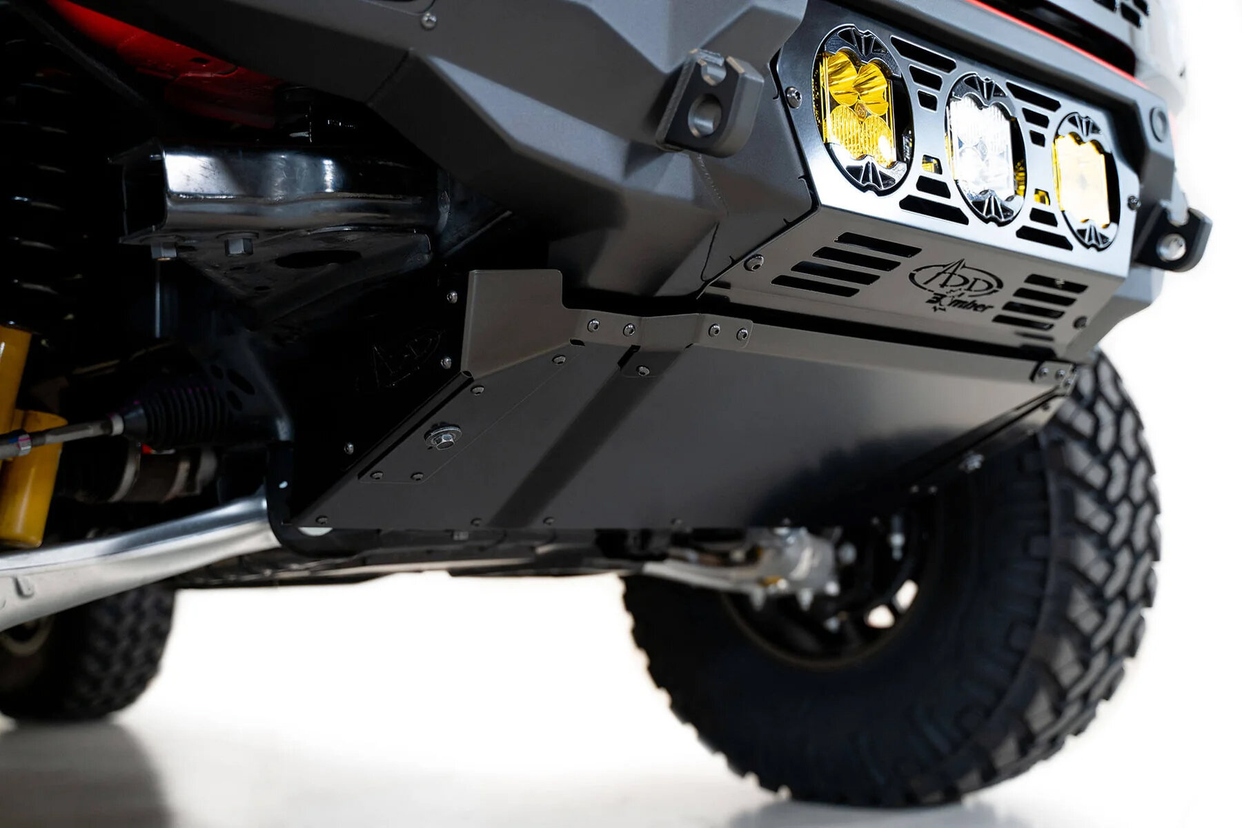 ADD Offroad AC23008NA03 Front Bumper Skid Plate for 21-26 Ford Bronco with Bomber or Krawler Front Bumper