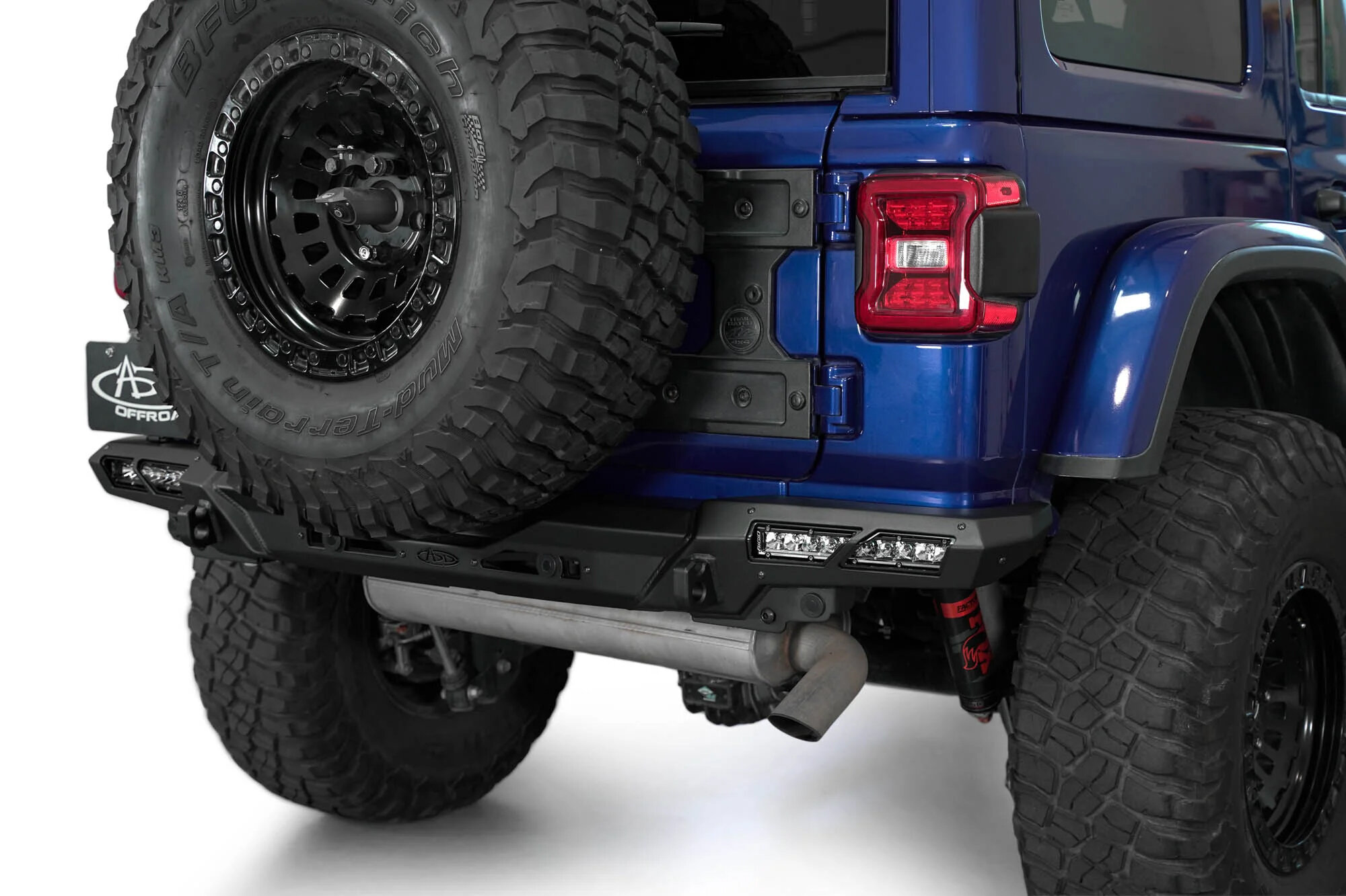 ADD Offroad R960191190103 Phantom Rear Bumper for 18-26 Jeep Wrangler JL & Gladiator JT