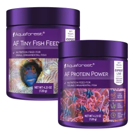AF Protein Power & Tiny Fish Feed Duo Pack