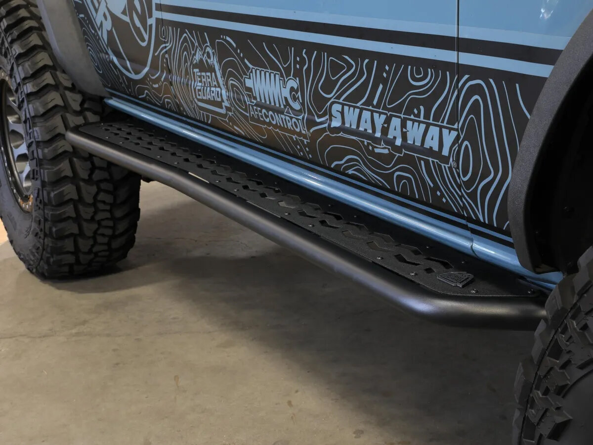 aFe Power 79-27014 Terra Guard Off-Road Sliders for 21-26 Ford Bronco 4-Door
