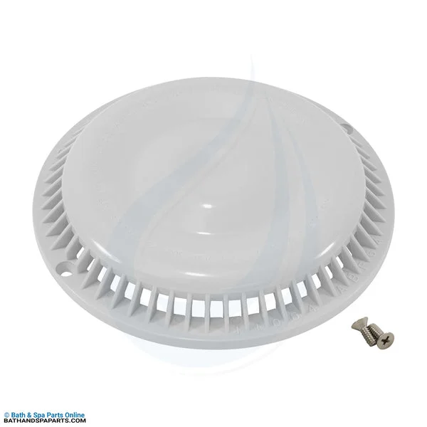 Afras Anti-Vortex Main Drain Grate White (11064W)