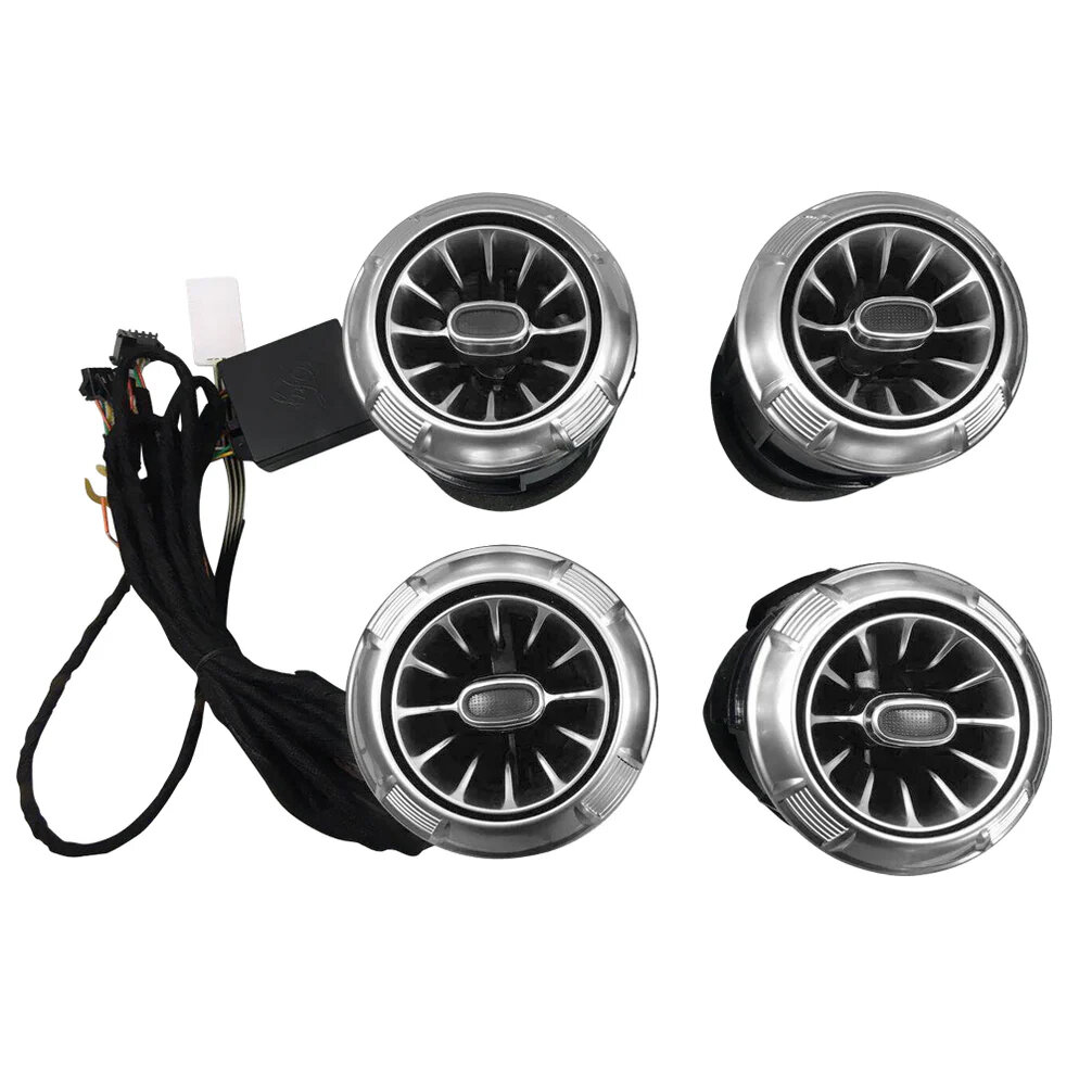 American Modified Turbo Air AC Vent with Ambient Lightfor 07-26 Jeep Wrangler JK, JL, & Gladiator JT