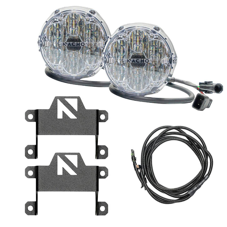 Nacho Offroad Lighting NACHO Quatro SAE Fog Light Kit for 21-26 Ford Bronco