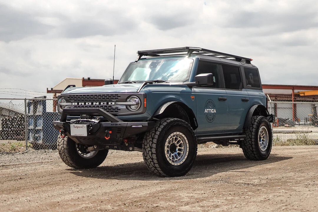 Attica 4x4 ATTFB01F101-BX Frontier Series Roof Rack for 21-26 Ford Bronco