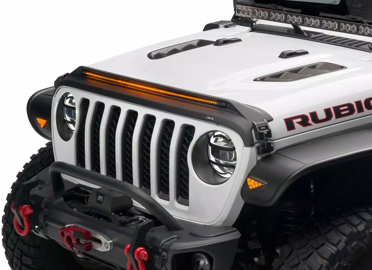 AVS 953060 Aeroskin Lightshield Pro for 07-18 Jeep Wrangler JK