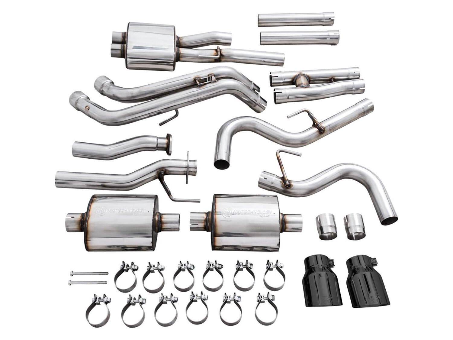 AWE Exhaust 3015-31826 0FG Exhaust for 16-23 Tacoma - BashGuards Only