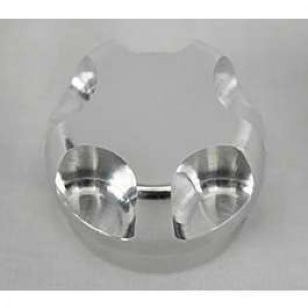 Camaro Radiator Reservoir Cap, Billet Aluminum, Plain, 2010-2013