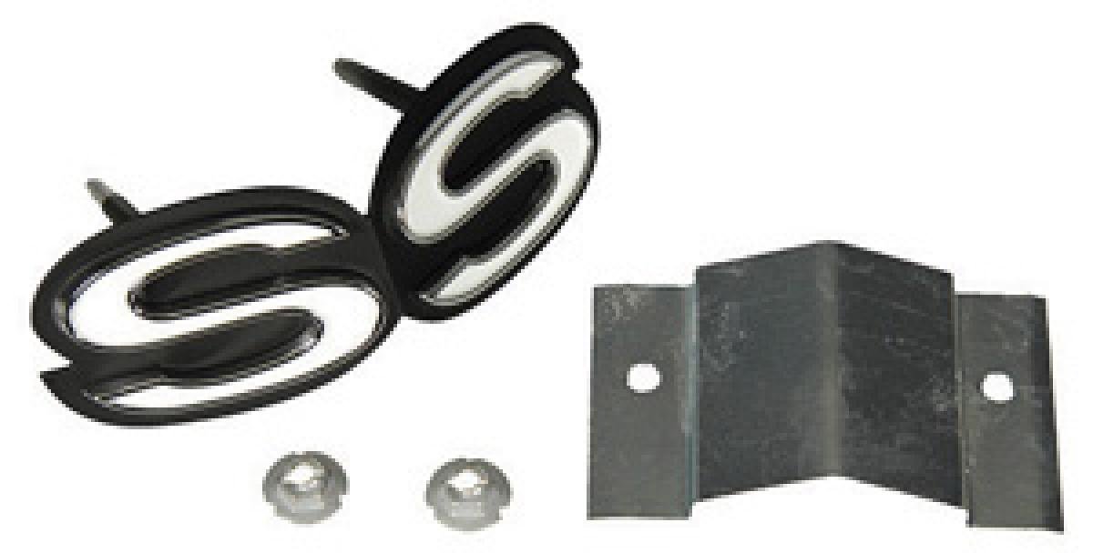 Classic Headquarters Standard SS Grille Emblem with Retainer W-611