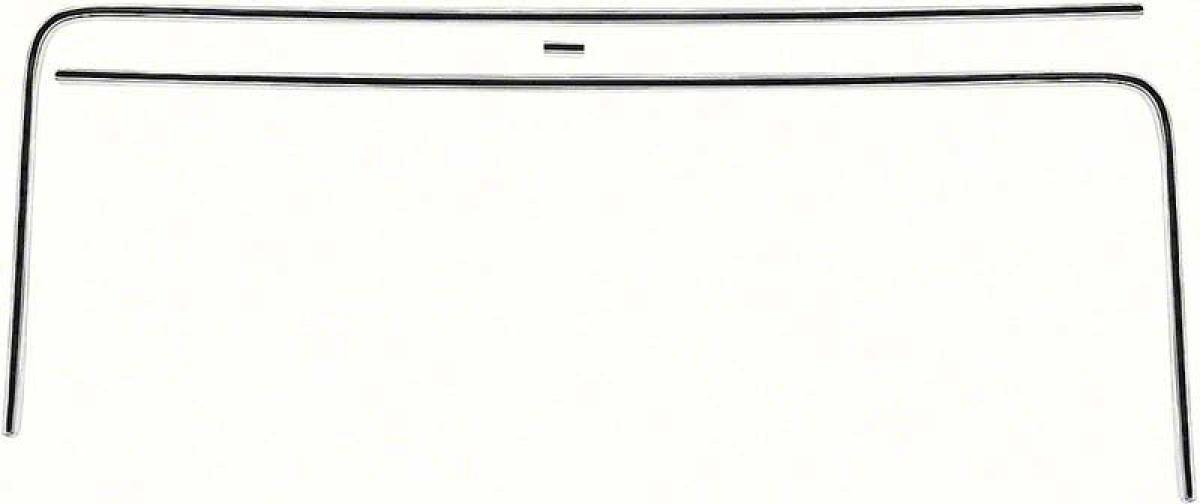 1968 Camaro, Firebird, Dash Pad Molding Set, 3 Piece Molding Set