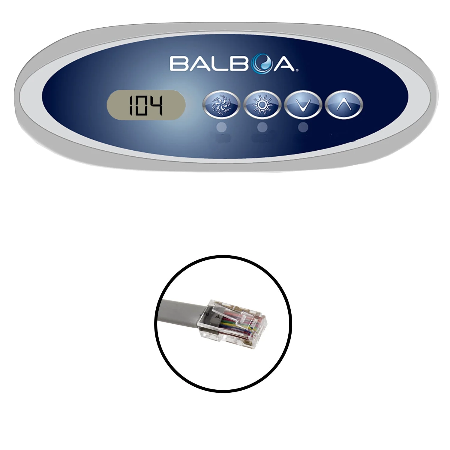 Balboa VL240 5¼”W Topside Keypad Series