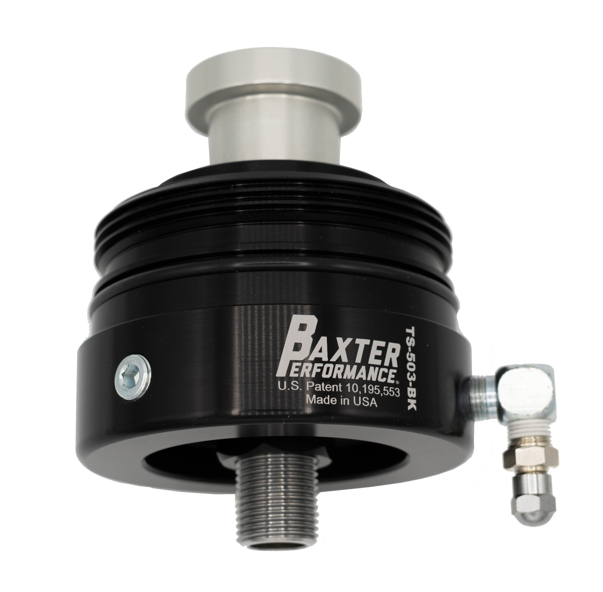 Baxter Performance TS-503-BK Cartridge to Spin-On Oil Filter Adapter for 16-23 Toyota Tacoma with 3.5L