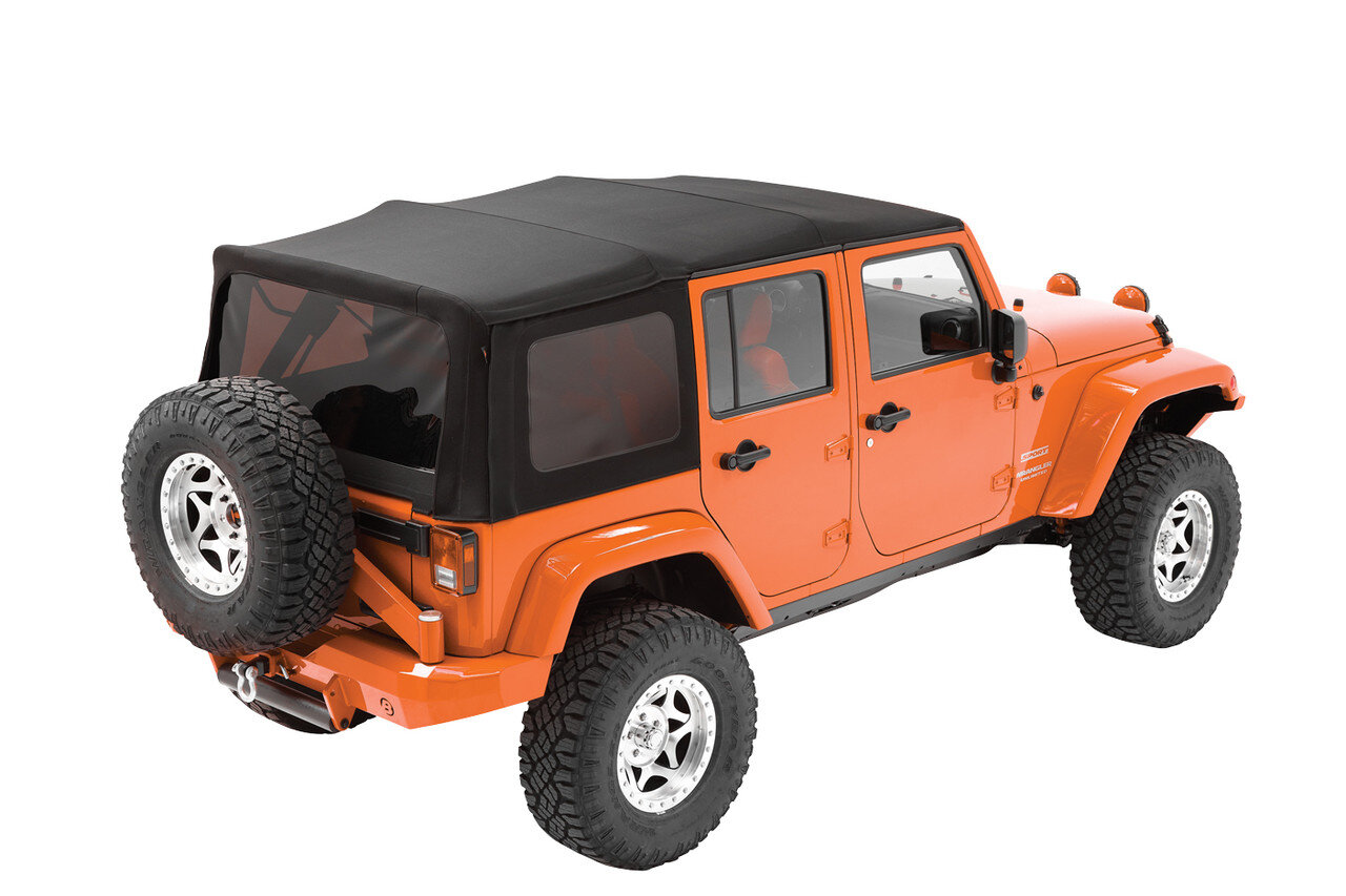 Bestop 7933835 Replace-A-Top-OE Exact (OEX) Fabric for 07-09 Jeep Wrangler JK 2-Door