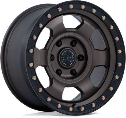 Black Rhino Hard Alloys Trooper Wheel for 21-26 Ford Bronco