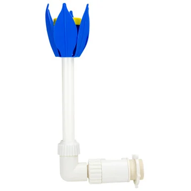 Blue Adjustable Flower Fountain for Pool and Spa – Add Charm and Sophistication to Your Outdoor Space!