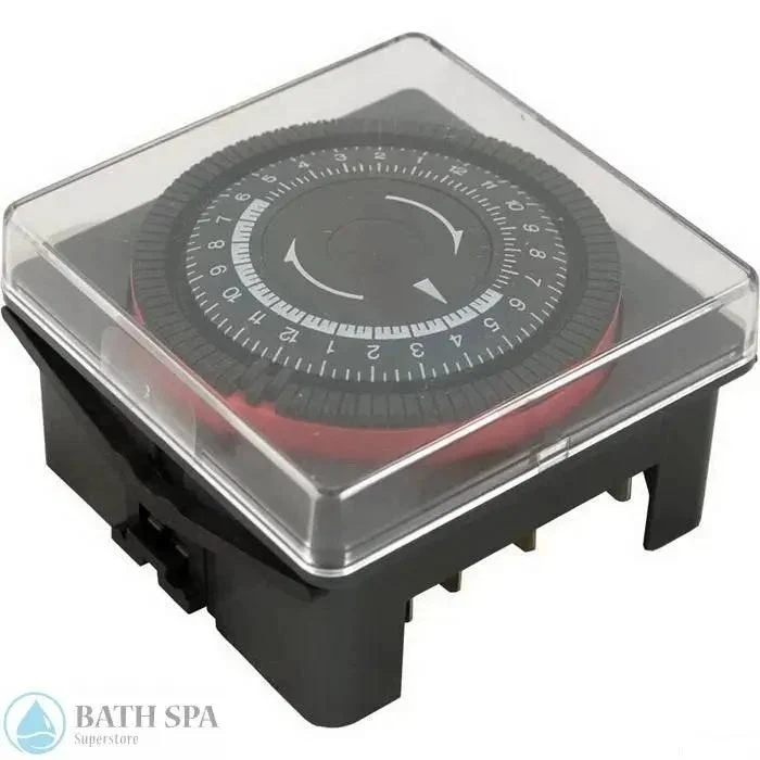 Borg General Controls Diehl 24 Hour 240V SPST Timer [20A] [W/Housing] (TA4164)