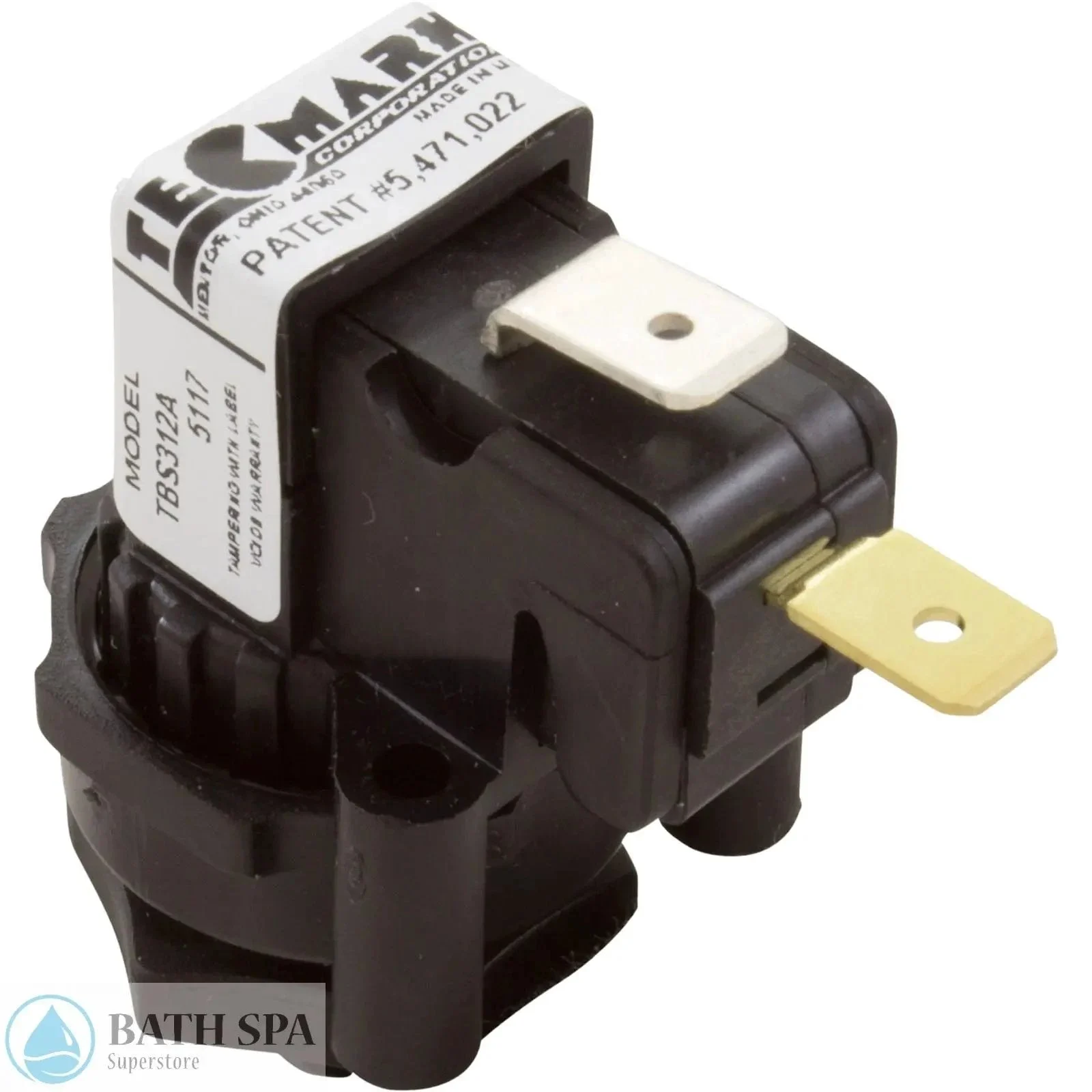 Brett Aqualine Momentary Air Switch [Jag3] [SPDT] [3A] [Threaded] (860010-3)