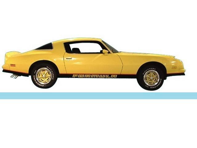 DECAL, Door, Lower, *Formula*, stretches length of door, Glacier Blue Metallic / Light Blue, Repro