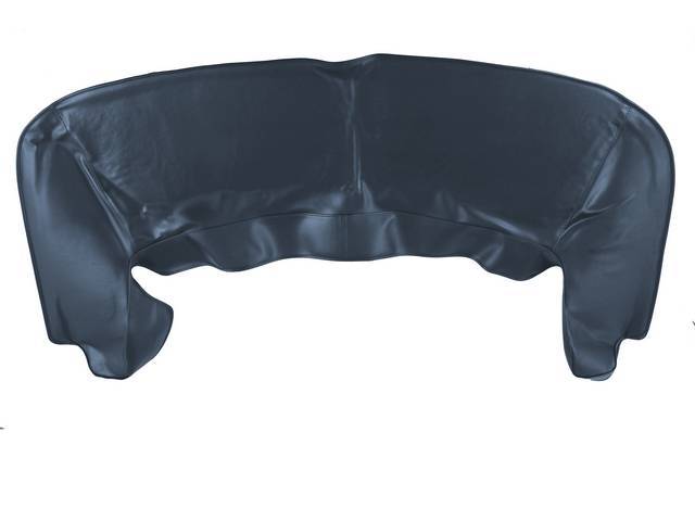 TOP BOOT, OE Style, Dark Blue, features 3/4 inch thick padding, better seams and clips come pre-installed, higher quality than replacement style boot