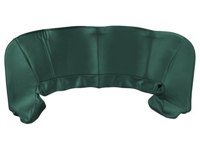 TOP BOOT, Replacement Style, Turquoise, features thinner padding than OE Style boot and does not incl clips
