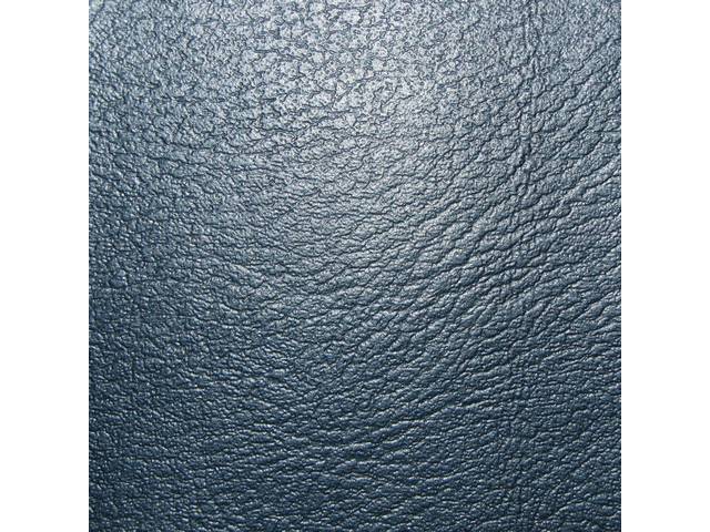 UPHOLSTERY SET, Front Bucket, Std, Dark Blue, LH, Madrid Grain Vinyl*** Goto C-USB-3-F when out of stock ***