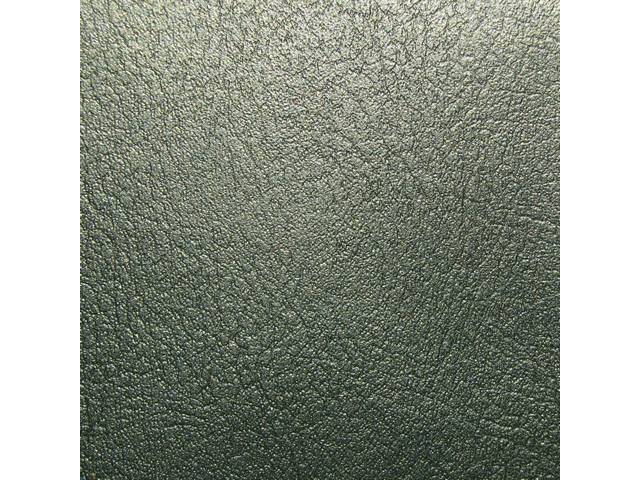 UPHOLSTERY SET, Front Bucket, Std, Dark Green Metallic, RH, Madrid Grain Vinyl*** Goto C-USB-3-J when out of stock ***