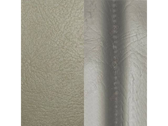 Restoration Quality Standard Interior Front Bucket Seat Upholstery Set, Covert vinyl