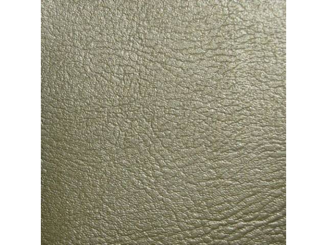 UPHOLSTERY SET, Rear Seat, Std, Ivy Gold, Madrid Grain Vinyl, 53 inch wide
