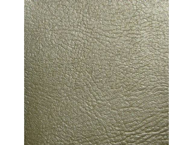 UPHOLSTERY SET, Rear Seat, Std, Ivy Gold, Madrid Grain Vinyl, 48 inch wide